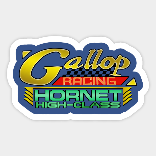 Daytona USA ~ HORNET [Back ver.] Sticker by miqwib